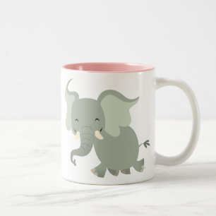 Caneca Elefante de Feliz Bonita