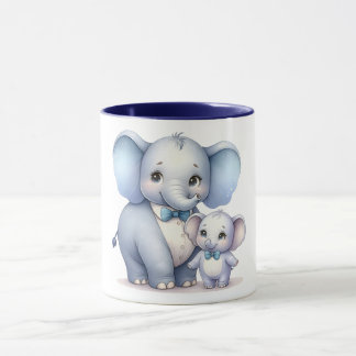 Caneca Elefante Pai e Filho