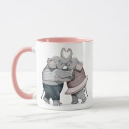 Caneca Elefantes no Amor