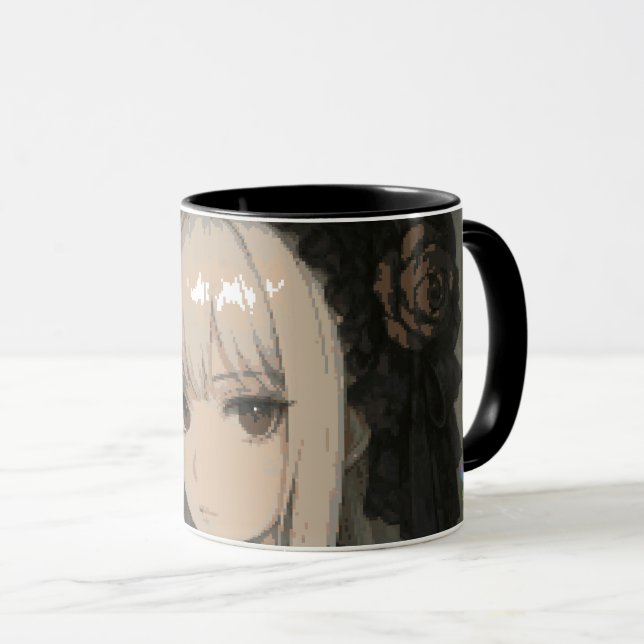 Caneca Elegance of the Midnight Blossom Maiden (Frente Esquerda)