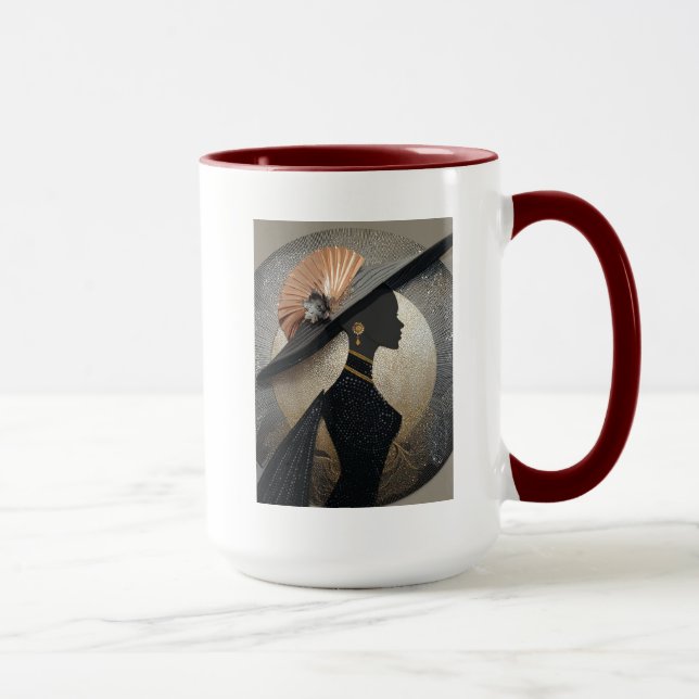 CANECA ELEGÂNCIA COROADA #1 (Direita)
