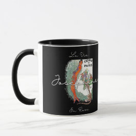 Caneca Elegância da Era do Jazz de Josephine – Paris dos 
