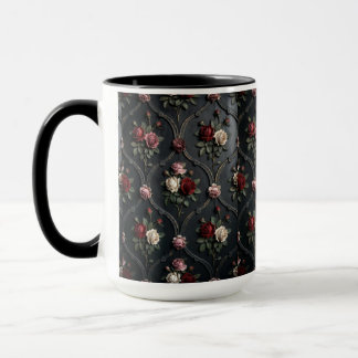 Caneca Elegância da Rosa Eterna