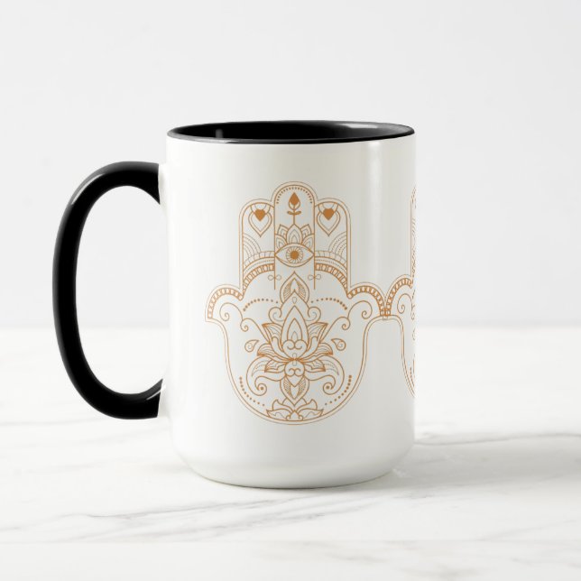 Caneca Elegância de Marrakech Khmissa Mug (Esquerda)