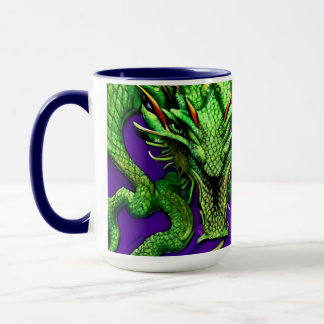 Caneca Elegância Esmeralda Wyrm
