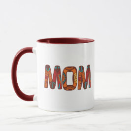 Caneca Elegant Black brown mom