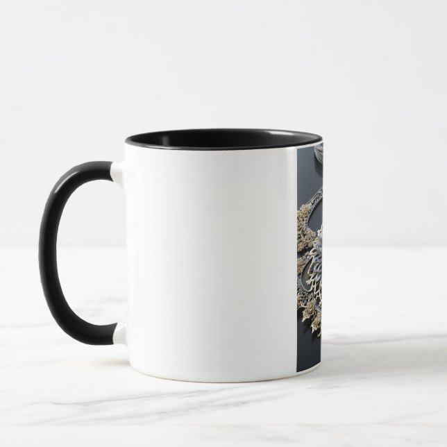 Caneca Elegant Lotus Brand Logo Mug (Esquerda)