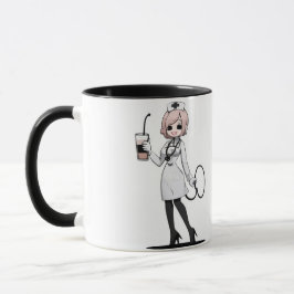 Caneca Elegant Nurse Coffee Mug