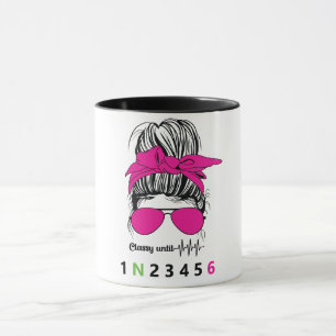 Caneca Elegante até... Moto engraçada