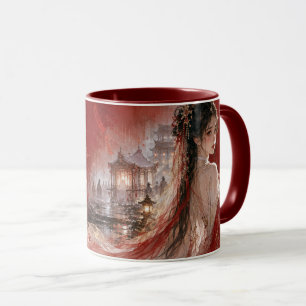 Caneca Elegante Bridalcore Fantasia