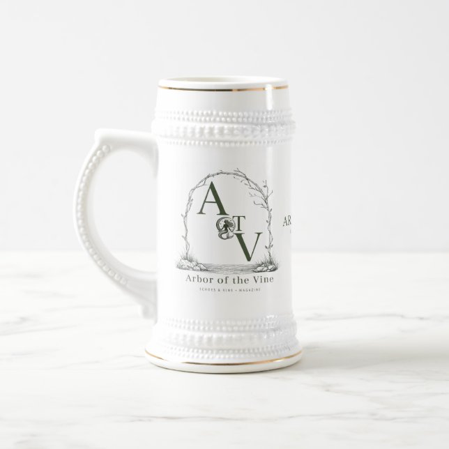 Caneca Elegante de Stein Costeira (Esquerda)