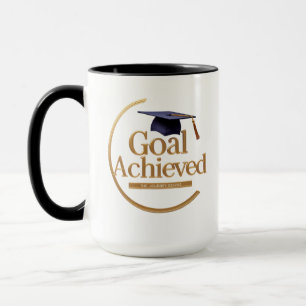 Caneca Elegante Formando Dourado