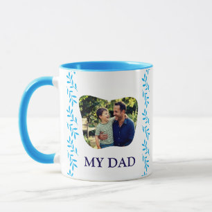 Caneca Elegante Íris do Dia dos Pais