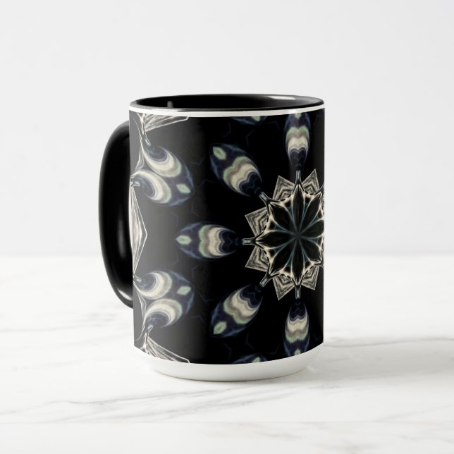 Caneca Elegante Mandala (Frente Esquerda)