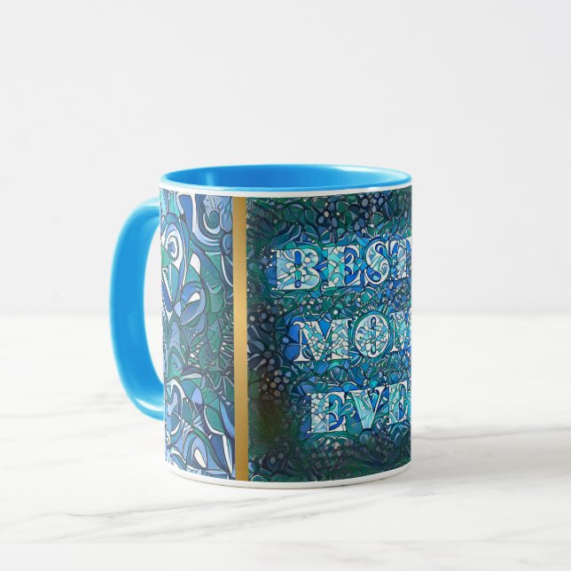 Caneca Elegante Popular Presente Moderno (Frente Esquerda)