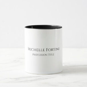 Caneca Elegante Simples Minimalista Simples