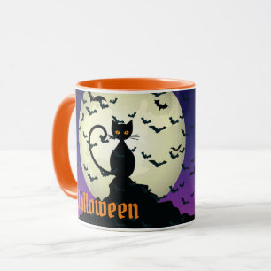 Caneca Elegante Spooky Halloween