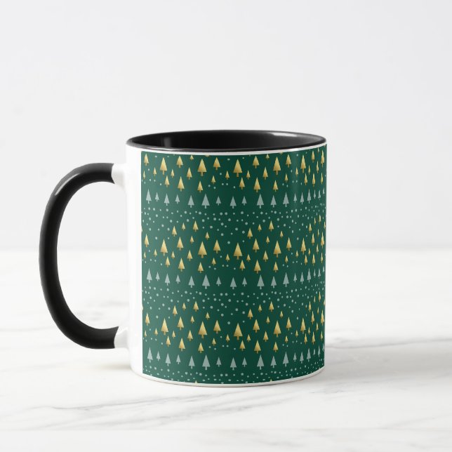 Caneca Elegante toque do Natal (Esquerda)