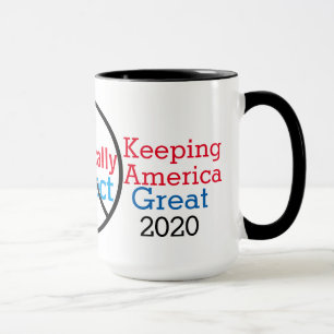 Caneca Eleição 2020 do presidente Donald Trump