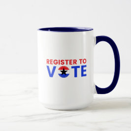 Caneca Eleitor Dos Estados Unidos Em 2024