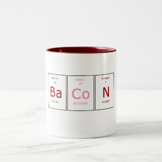 Caneca elementar do bacon