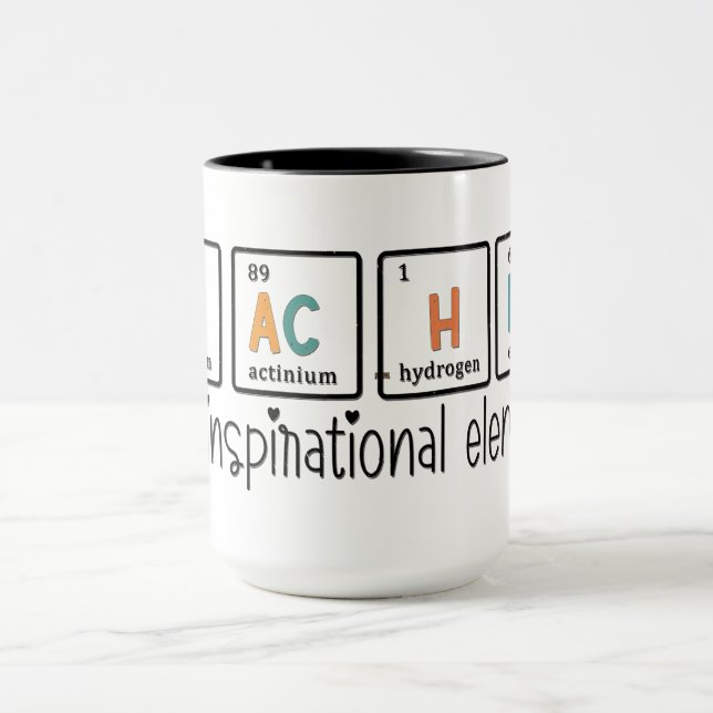 Caneca Elemento Inspirador de Professor (Centro)