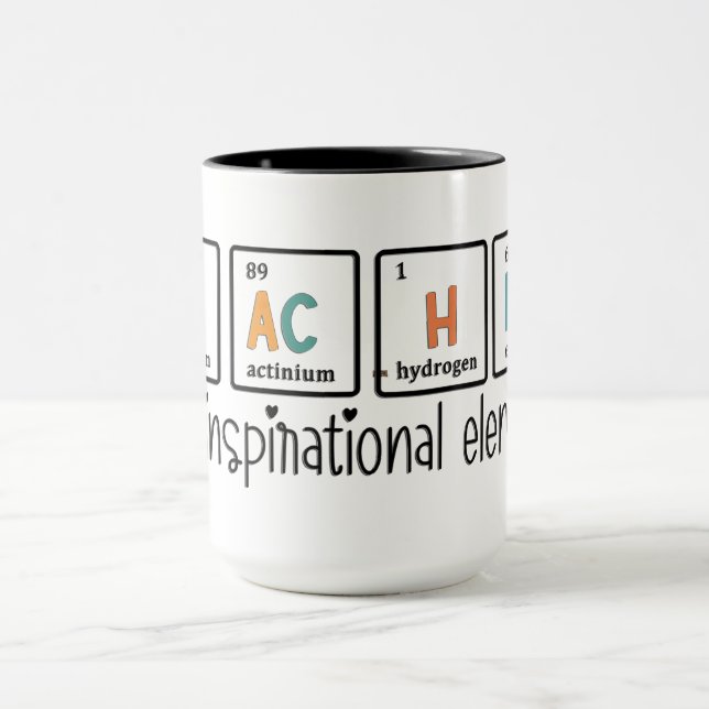 Caneca Elemento Inspirador de Professor (Centro)