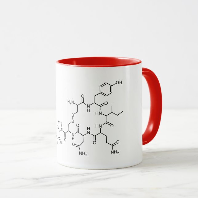 Caneca elemento s da química da fórmula química do (Frente Esquerda)