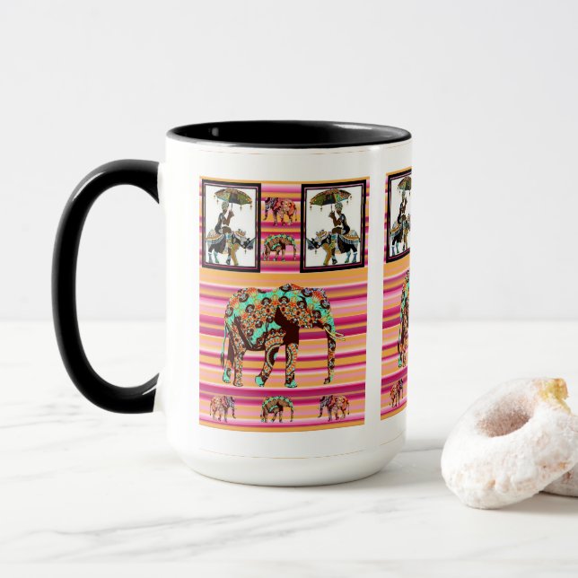 Caneca Elephant Mug (Com Donut)