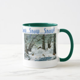 Caneca Eles Disseram que Não Nevaria