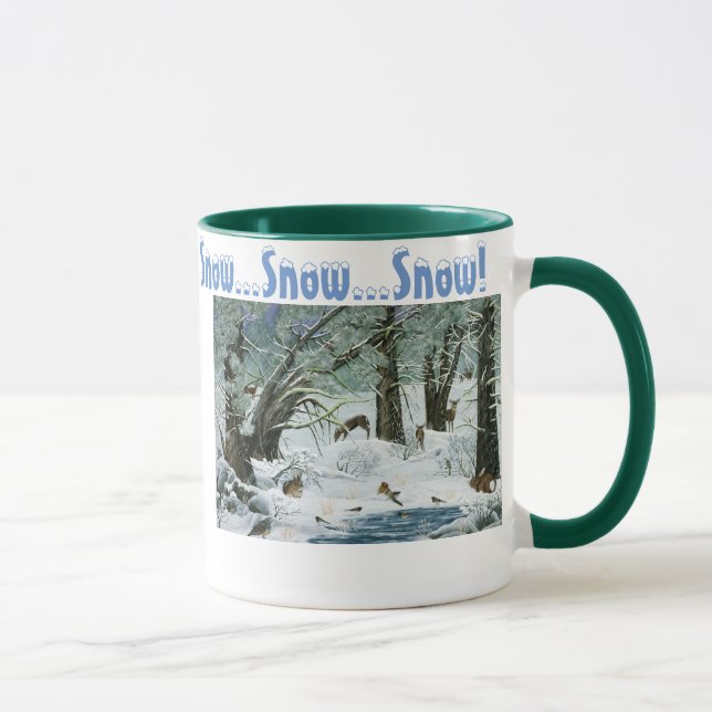 Caneca Eles Disseram que Não Nevaria (Direita)