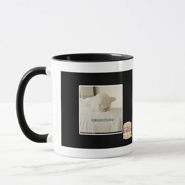 Caneca eles nunca vão me encontrar aqui (Esquerda)