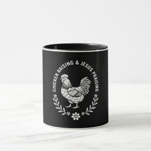 Caneca Elevação de Galinha e Louvação de Jesus