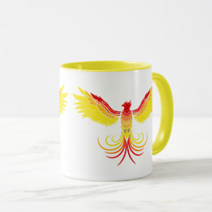 Caneca Elevação do Sunburst de Phoenix
