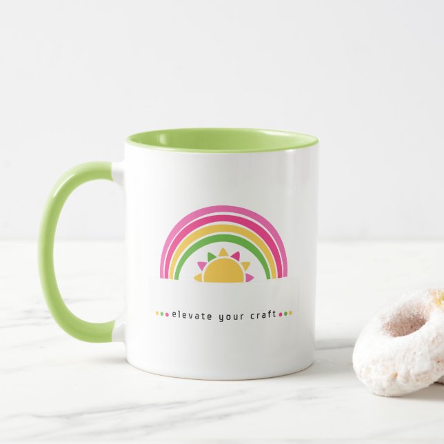 Caneca Eleve seu Artesanato (Com Donut)