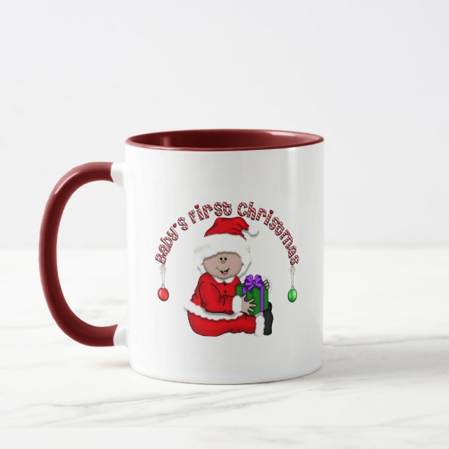 Caneca Elf Baby - Camisetas latinos e presentes (Esquerda)
