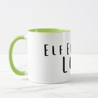 Caneca Elf Energy: Low Funny, Exhausted Mug