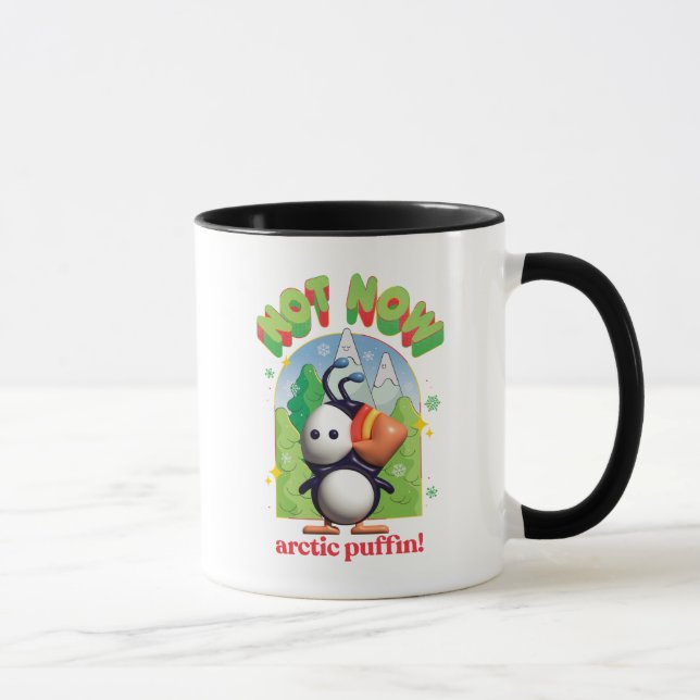 Caneca Elf o Filme | Não Agora Puffin Ártico! (Direita)