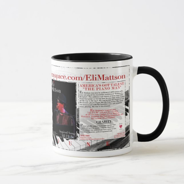 Caneca Eli junho de 2009 caracterizado Mattson MMC - (Direita)