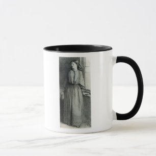 Caneca Elizabeth Siddal, em maio de 1854