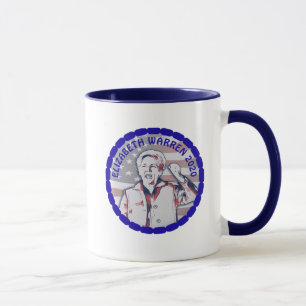 Caneca Elizabeth Warren para Apresentação 2020