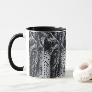 Caneca Ellie Elephant Asian Willife Arte Animal Selva
