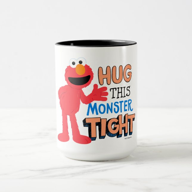 Caneca Elmo | Abrace esse monstro apertado (Centro)