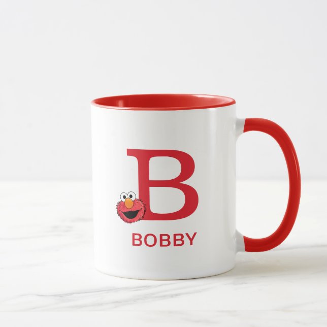 Caneca Elmo Adicionar seu nome e monograma B (Direita)