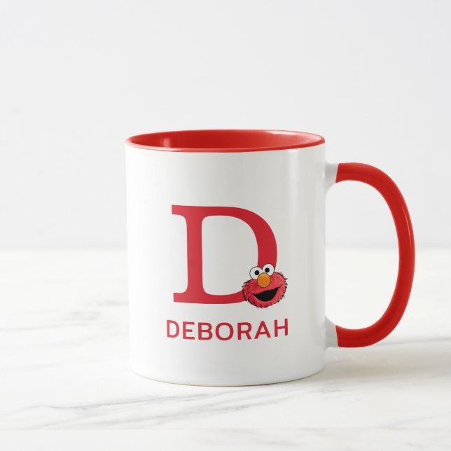 Caneca Elmo Adicionar seu nome e monograma D (Direita)