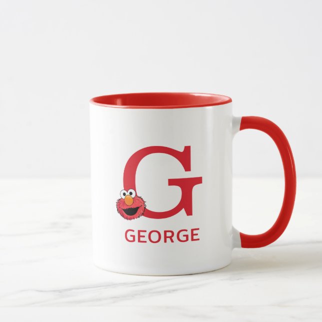 Caneca Elmo Adicionar seu nome e monograma G (Direita)