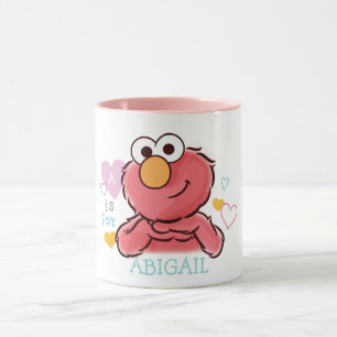 Caneca Elmo Adorável Adicione seu próprio nome