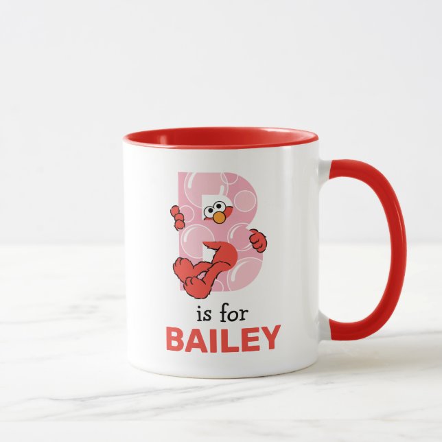 Caneca Elmo Alfabeto | B Bolhas (Direita)