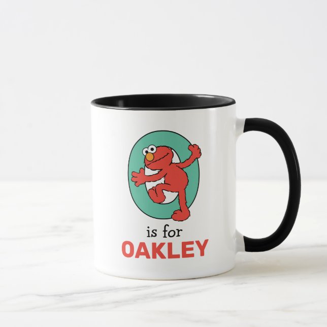Caneca Elmo Alfabeto | O Azul-petróleo (Direita)