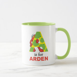 Caneca Elmo Alphabet A Apple